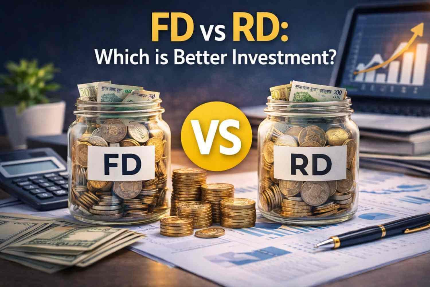 FD vs RD Calculator - Which is Better Investment