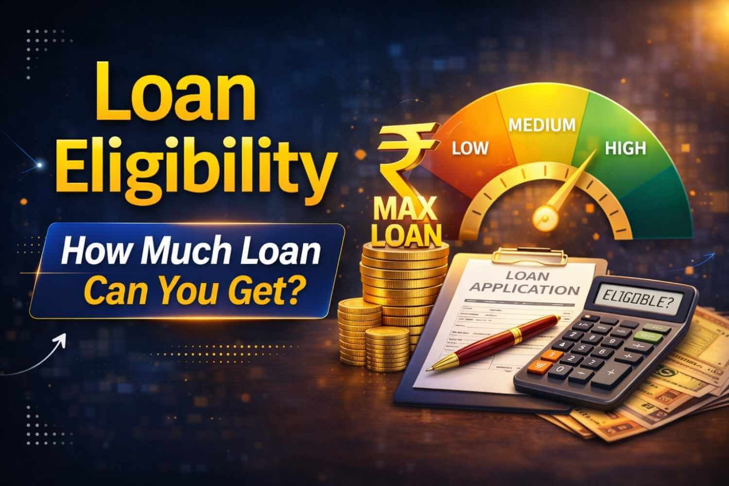 Loan Eligibility Calculator - How Much Loan You Can Get